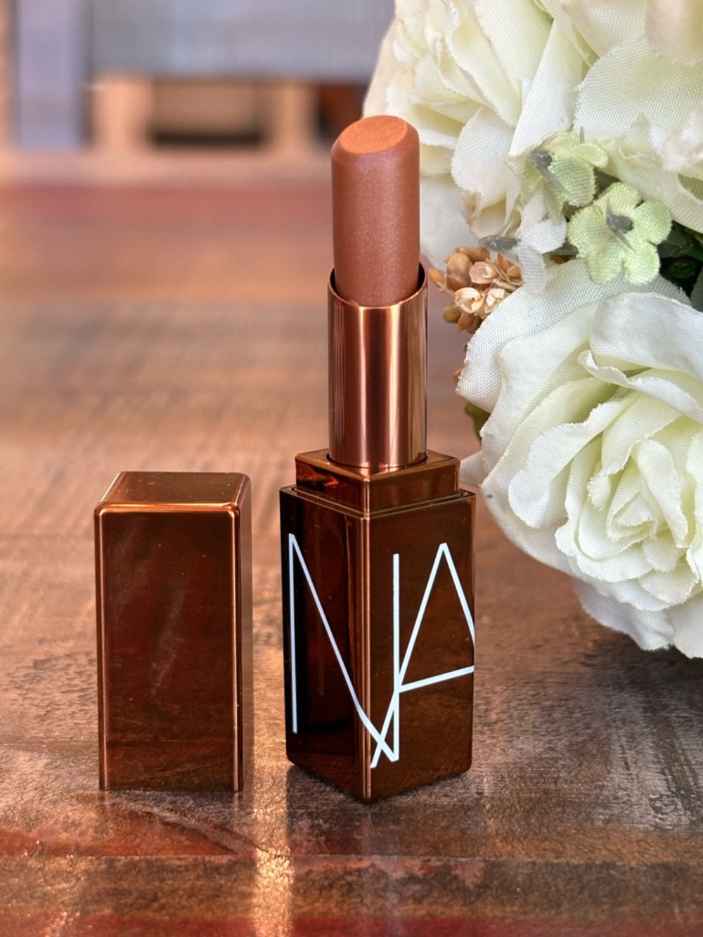 New NARS Afterglow LIP BALM Mini in LAGUNA {Sheer Shimmering Bronze}!